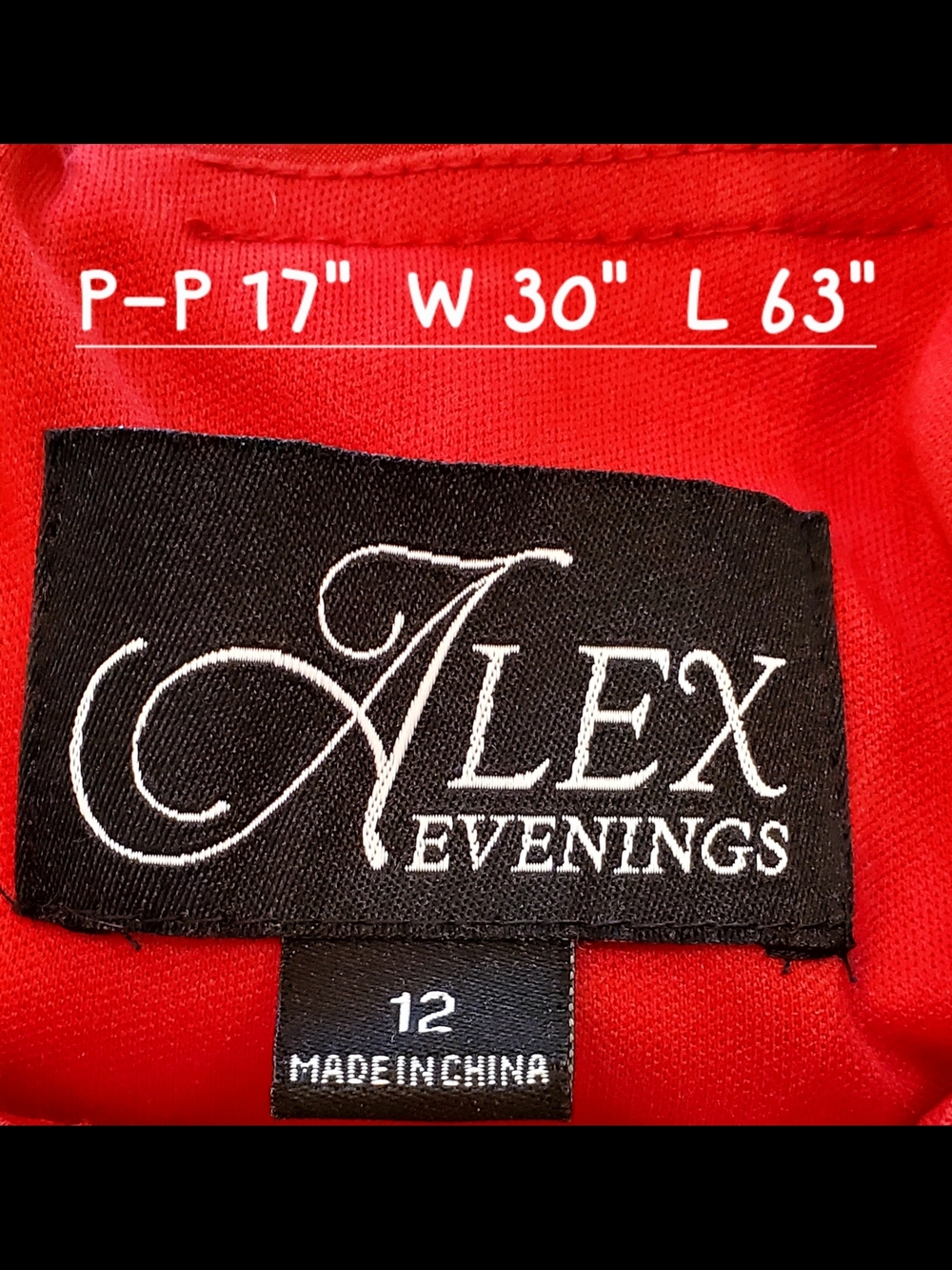 Alex Evening Womens Red Ruched Fishtail Taffeta Gown 12 Formal Wedding Holidays - Picture 2 of 13